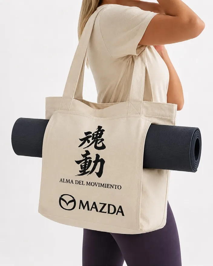 Bolso de lienzo bordados