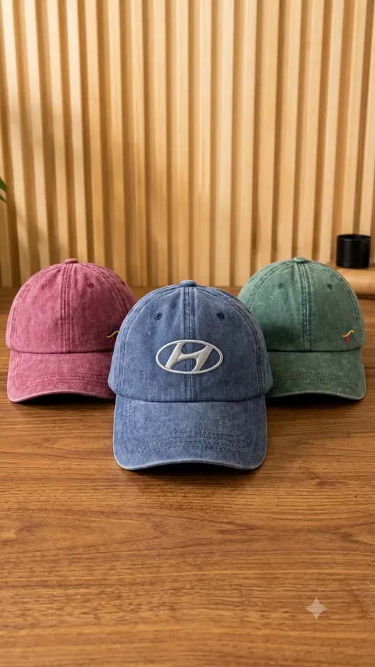 Kepi Simple Pre-lavado con logo y nombre