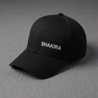 Kepi Negro de Poliester