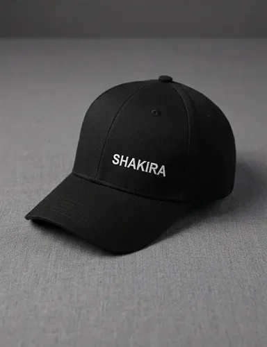 Kepi Negro de Poliester