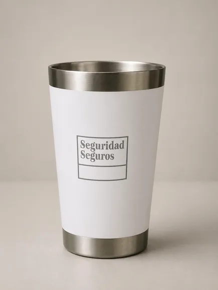 Vaso Térmico 473 ml Blanco