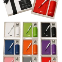 Kit Hoppie de Vidrio con Funda y Agenda