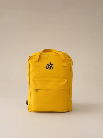 Mochila mediana con bolsillos