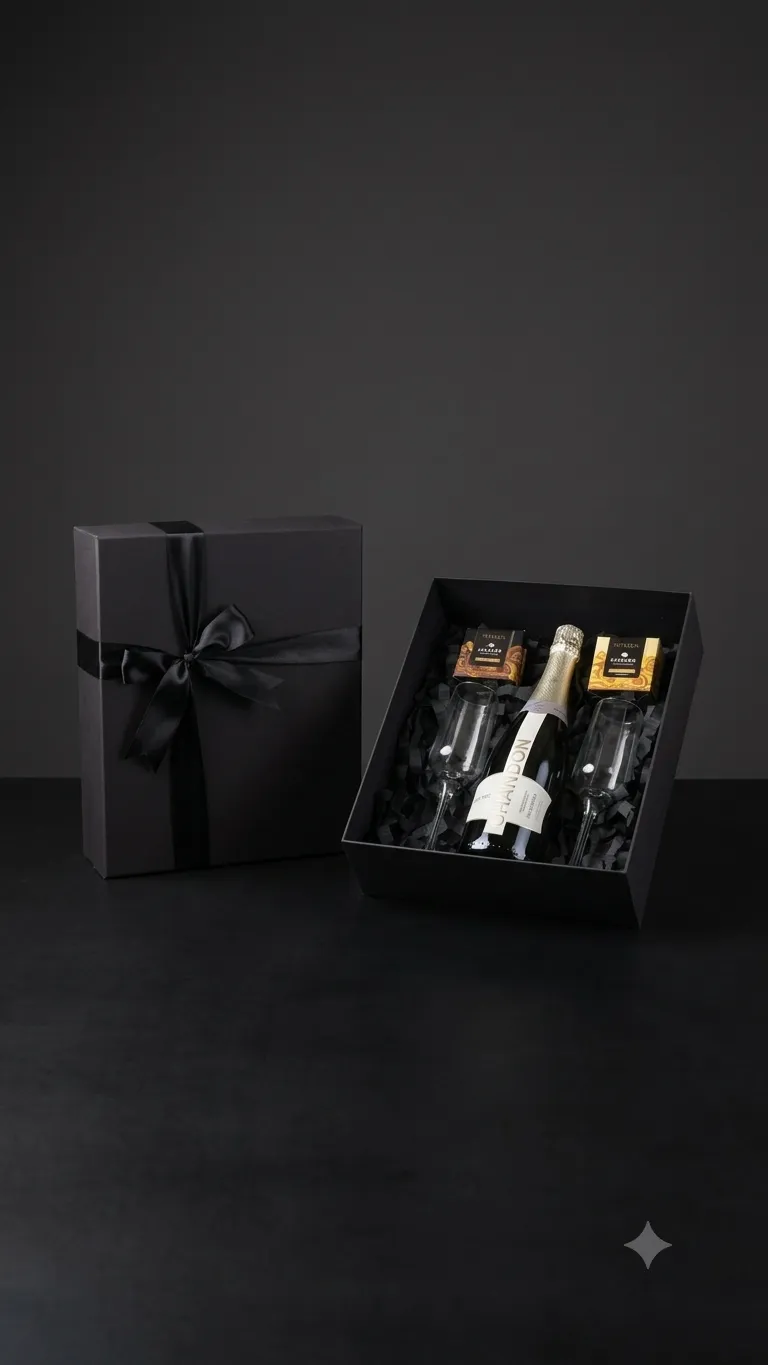 Set Regalo Premium Chandon & Alfajores