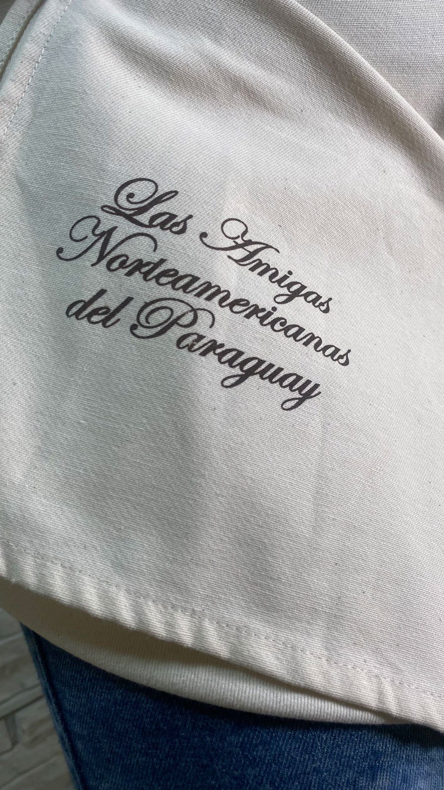 Delantal de Sarga